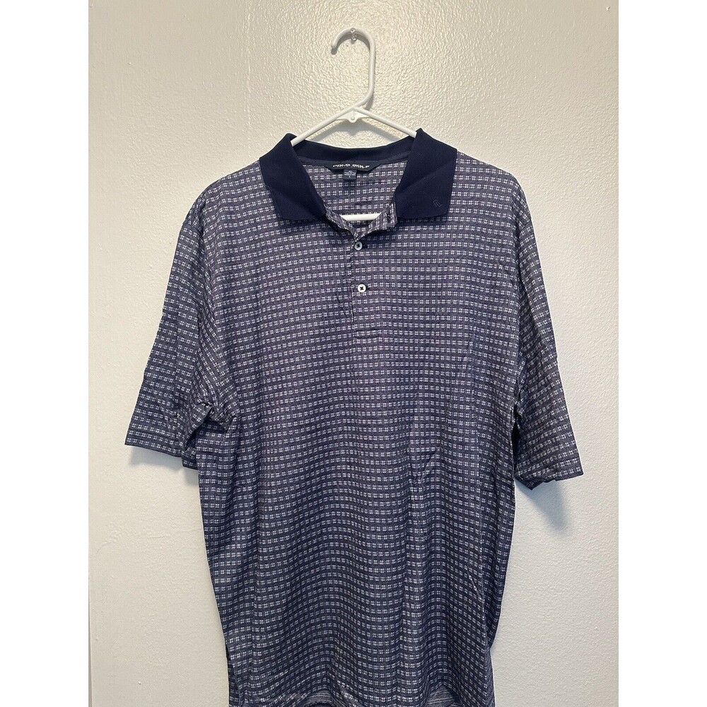 Polo Golf Ralph Lauren 100% Pima Cotton Navy Blue Size L Men’s